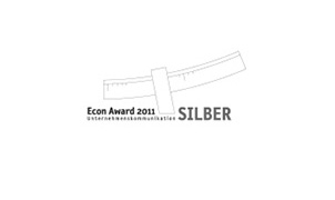 Econ Award Unternehmenskommunikation Berlin Silberpreis Integrierte Unternehmenskommunikation 2011